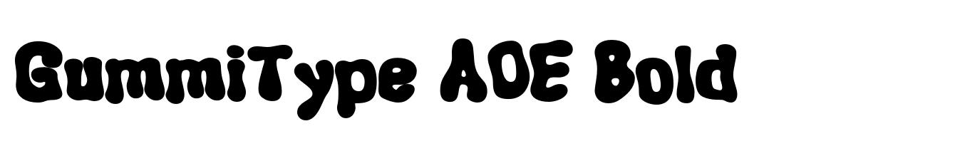 GummiType AOE Bold